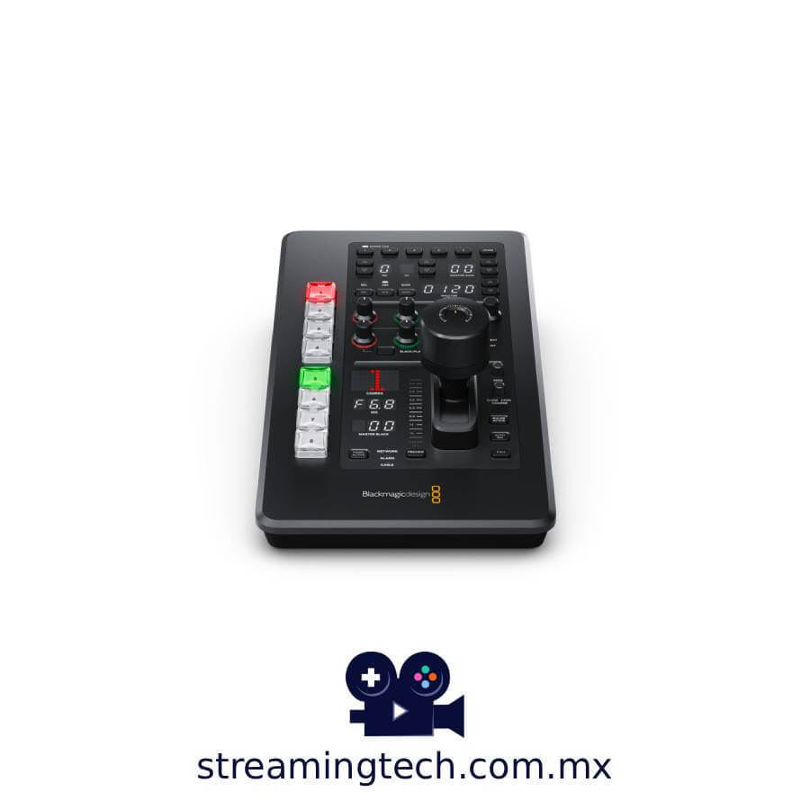 Blackmagic-ATEM-Micro-Camera-Panel-Controlador-de-camaras-Mexico-Streaming-tech