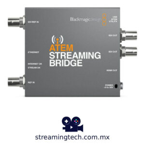 Blackmagic-Atem Streaming Bridge-mexico-streaming-tech