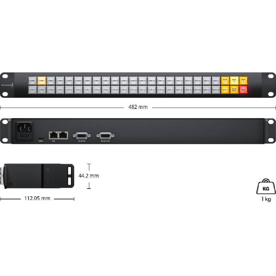 Blackmagic-Videohun smart control pro-videohub-mexico-streaming-tech (6)