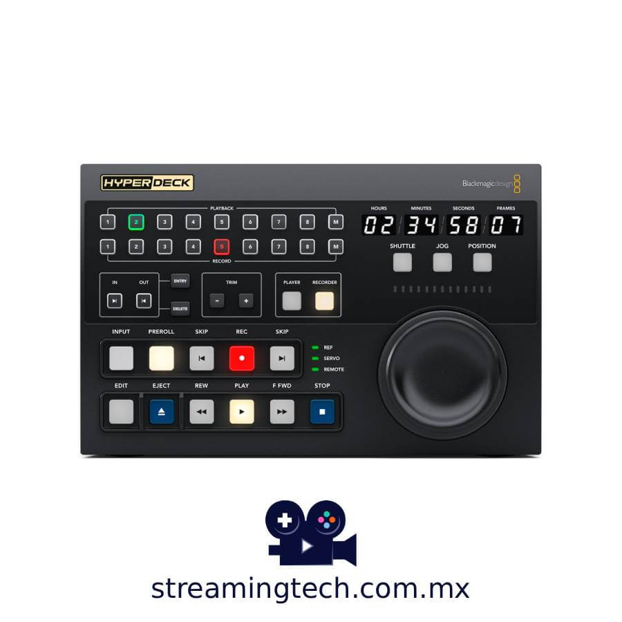 Blackmagic-hyperdeck-extreme-control-controlador-mexico-streaming-tech