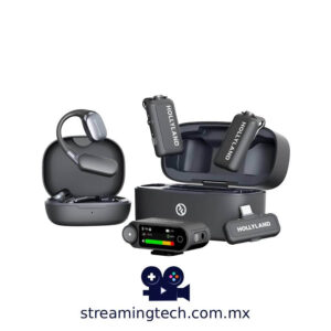 Hollyland-Lark-MAX-2-microfonos-lavalier-inalambrico-mexico-streaming-tech