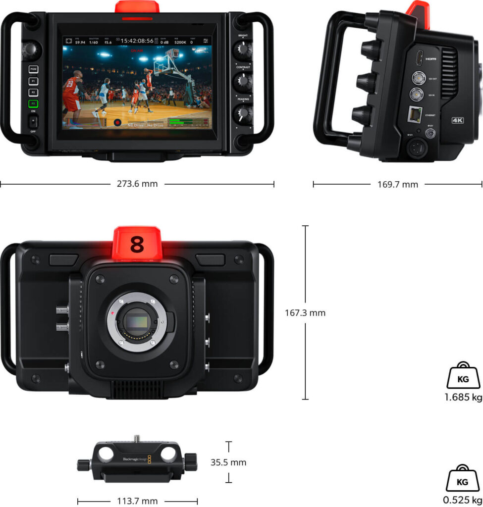 blackmagic-mexico-studio-camera-4k-pro-g2-streaming-tech-especificaciones-fisicas-dimensiones