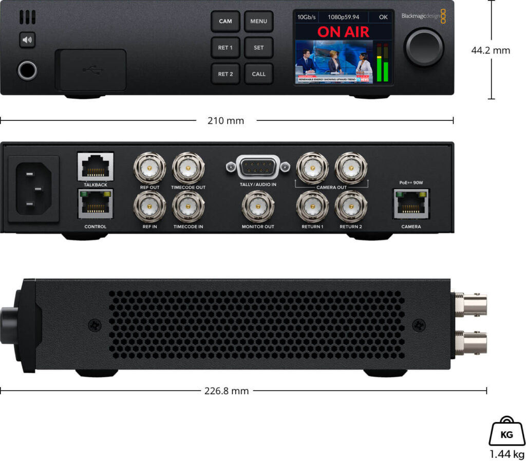 blackmagic-studio-converter-especificaciones-fisicas-dimensiones-streaming-tech